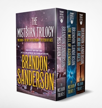 Hardcover Mistborn Boxed Set I: Mistborn, the Well of Ascension, the Hero of Ages Book